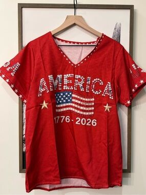 Wendlly Patriotic T-Shirt ❤️🇺🇸❤️